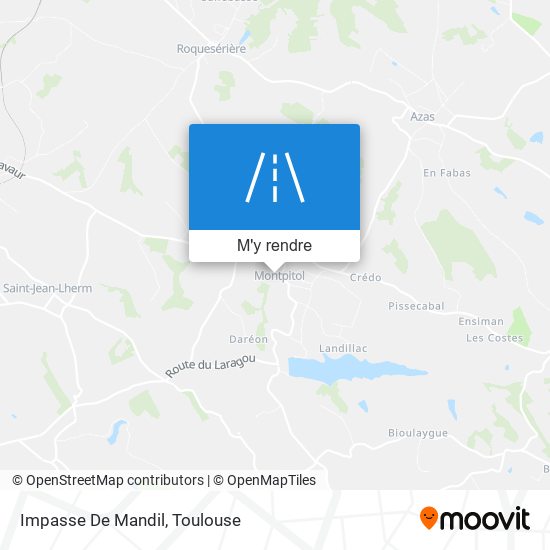 Impasse De Mandil plan