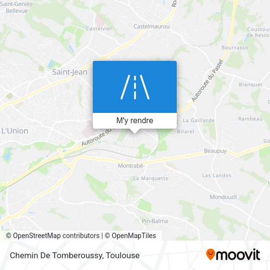Chemin De Tomberoussy plan