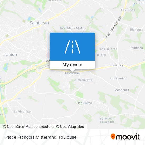 Place François Mitterrand plan