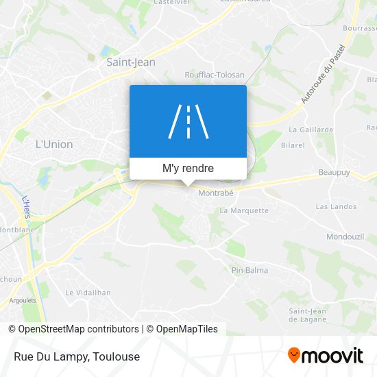 Rue Du Lampy plan