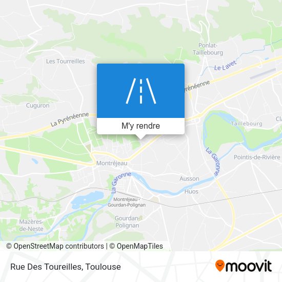 Rue Des Toureilles plan