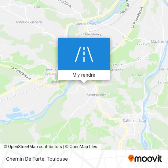 Chemin De Tarté plan