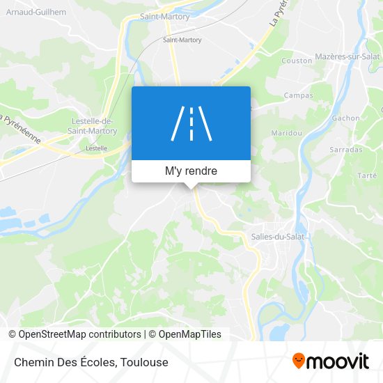 Chemin Des Écoles plan