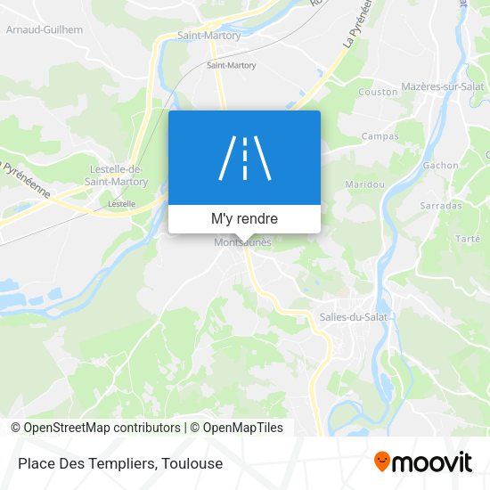 Place Des Templiers plan