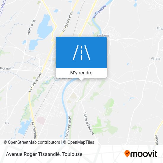Avenue Roger Tissandié plan