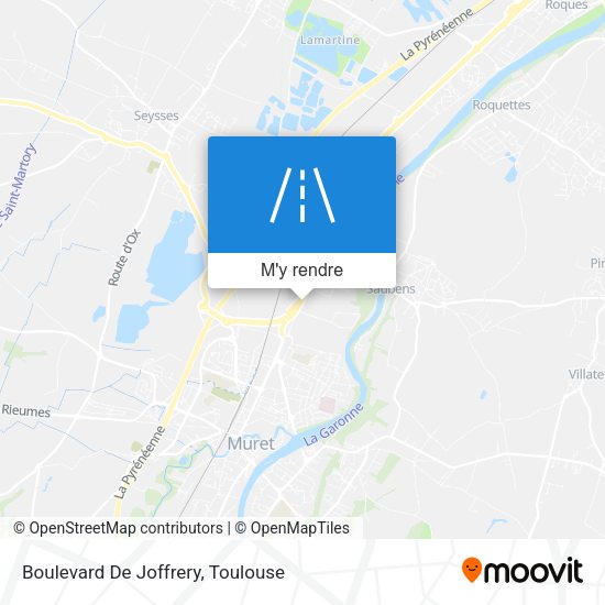 Boulevard De Joffrery plan