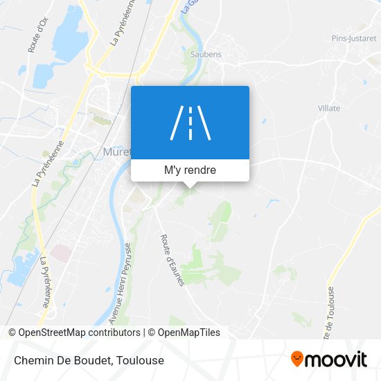 Chemin De Boudet plan