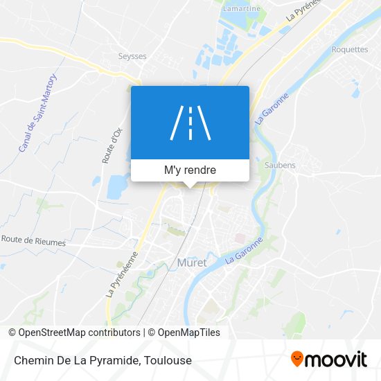 Chemin De La Pyramide plan