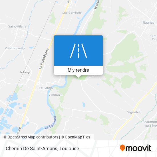 Chemin De Saint-Amans plan