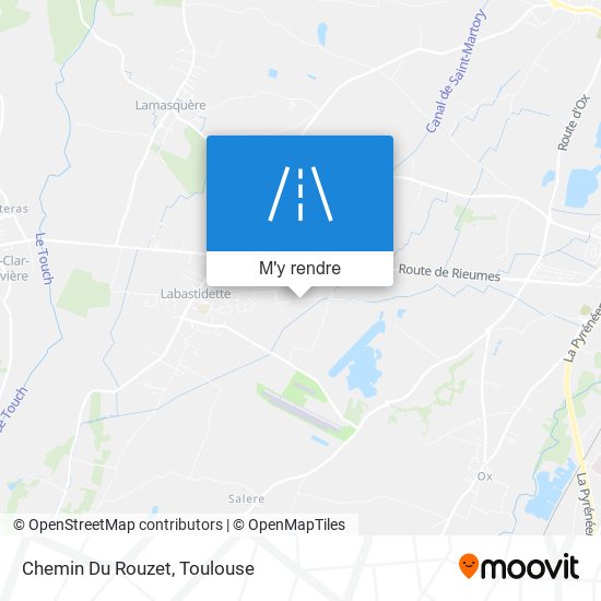 Chemin Du Rouzet plan