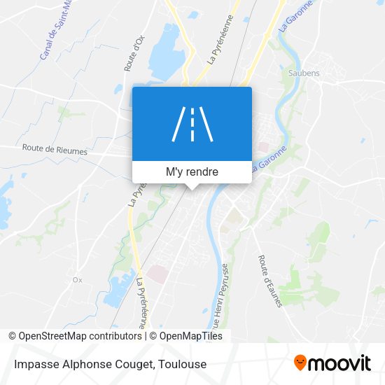 Impasse Alphonse Couget plan