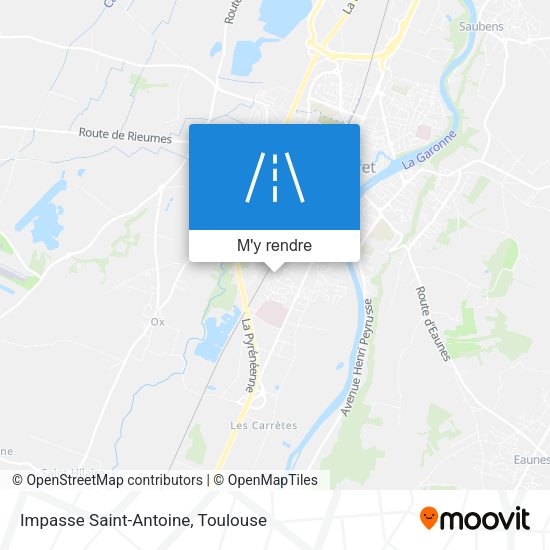 Impasse Saint-Antoine plan