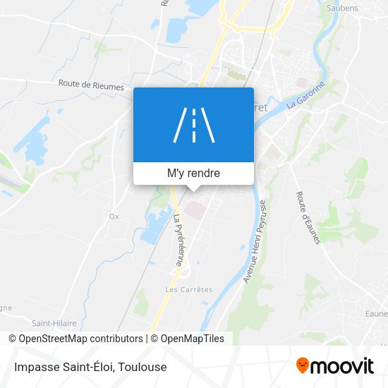 Impasse Saint-Éloi plan