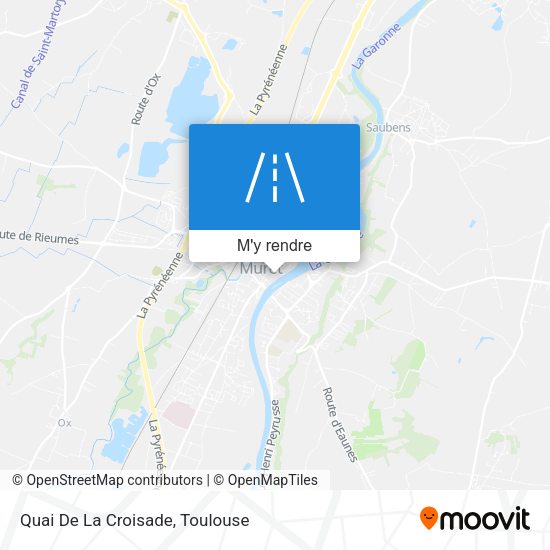 Quai De La Croisade plan