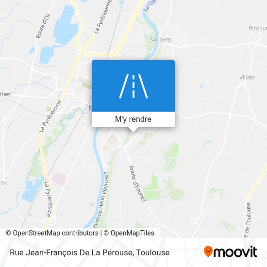 Rue Jean-François De La Pérouse plan