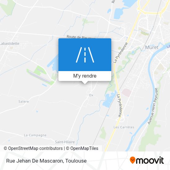 Rue Jehan De Mascaron plan