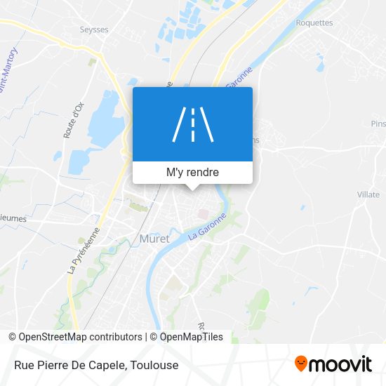 Rue Pierre De Capele plan