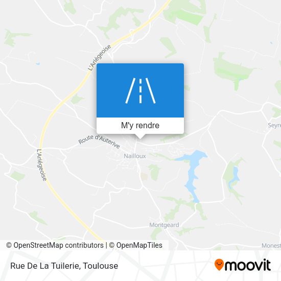 Rue De La Tuilerie plan