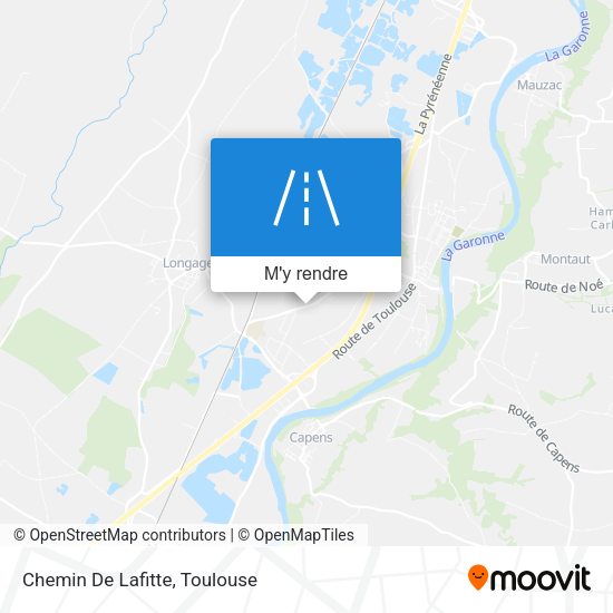 Chemin De Lafitte plan