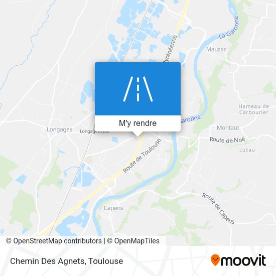 Chemin Des Agnets plan