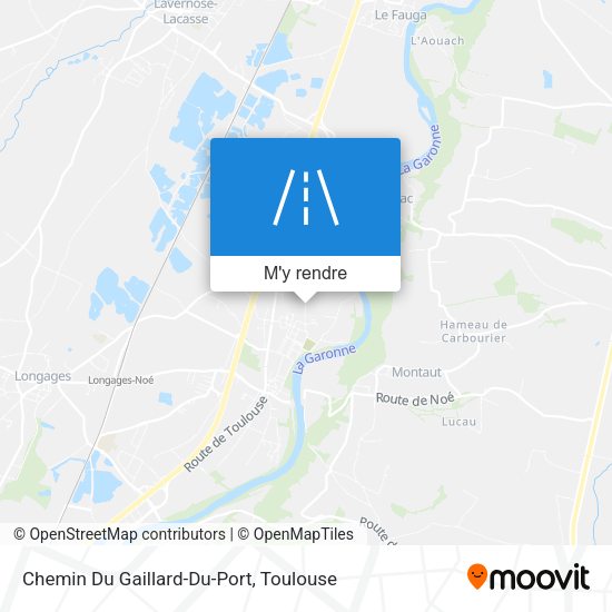 Chemin Du Gaillard-Du-Port plan