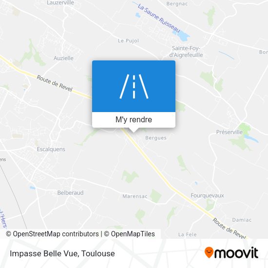 Impasse Belle Vue plan