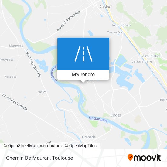 Chemin De Mauran plan
