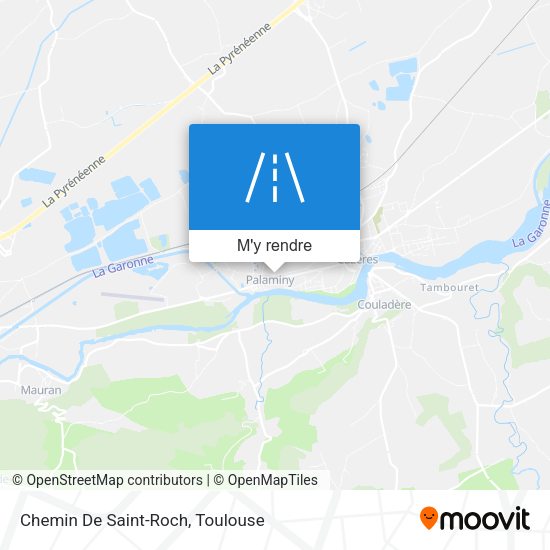 Chemin De Saint-Roch plan