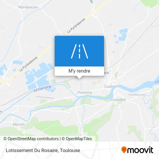 Lotissement Du Rosaire plan