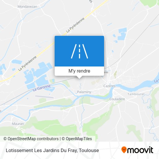 Lotissement Les Jardins Du Fray plan