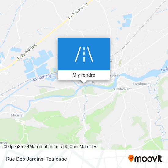 Rue Des Jardins plan