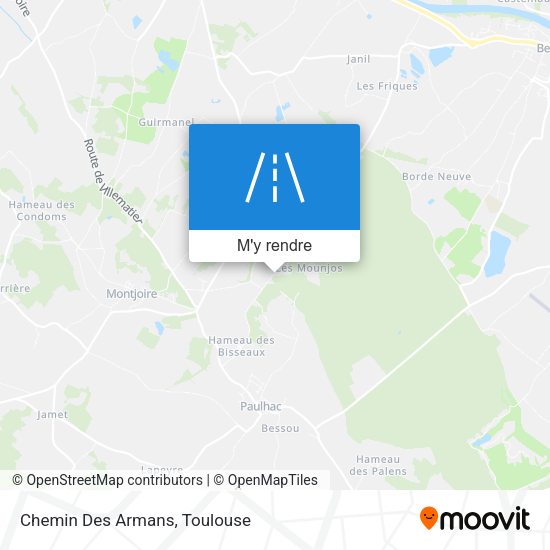 Chemin Des Armans plan