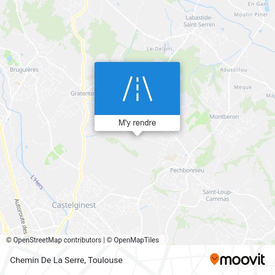 Chemin De La Serre plan