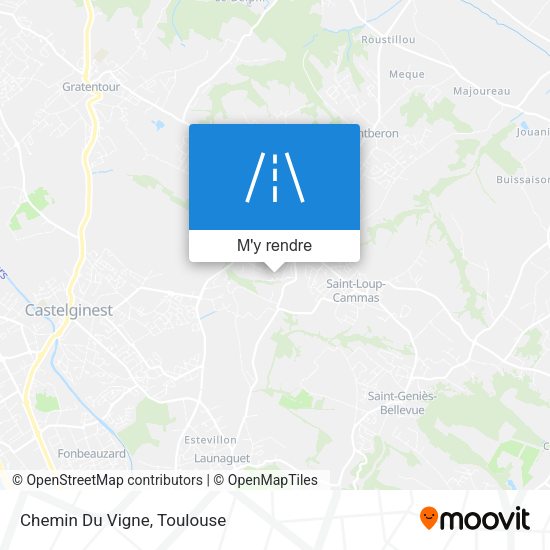 Chemin Du Vigne plan