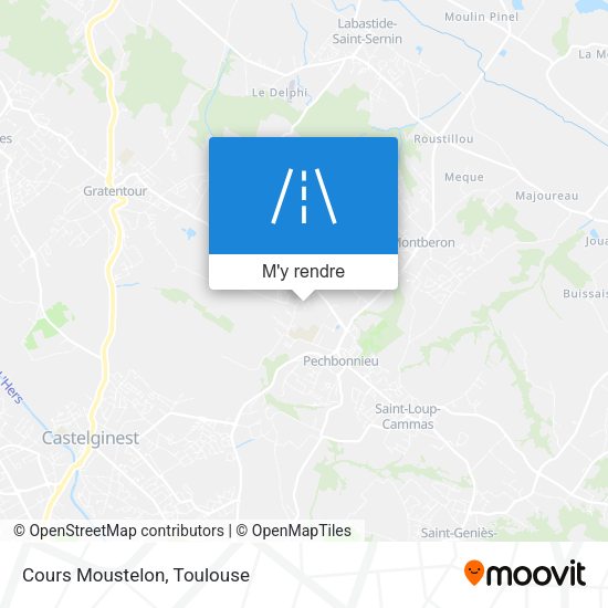 Cours Moustelon plan
