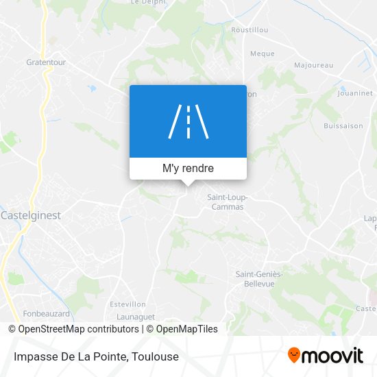 Impasse De La Pointe plan