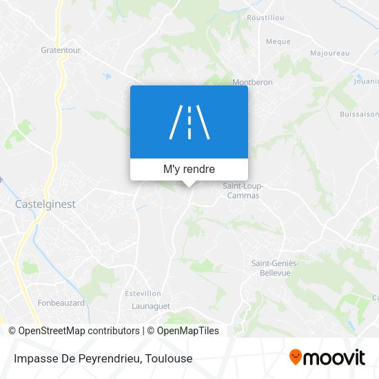 Impasse De Peyrendrieu plan