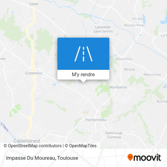 Impasse Du Moureau plan