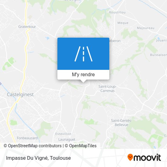 Impasse Du Vigné plan