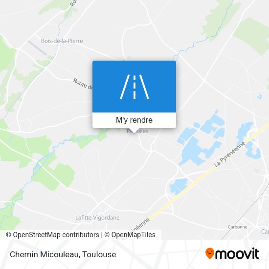 Chemin Micouleau plan