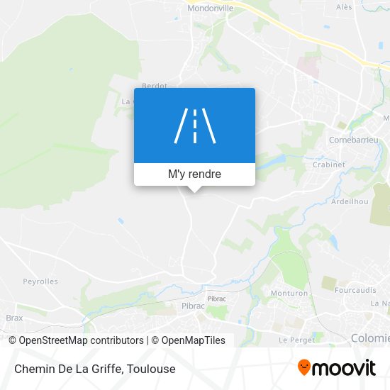 Chemin De La Griffe plan