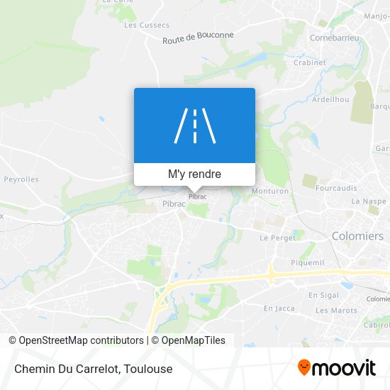 Chemin Du Carrelot plan