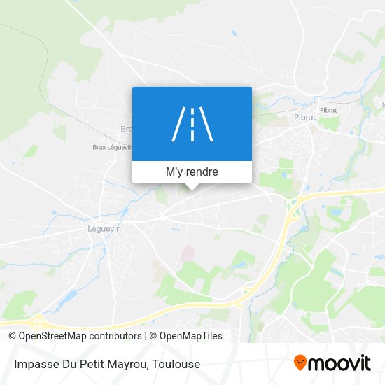 Impasse Du Petit Mayrou plan
