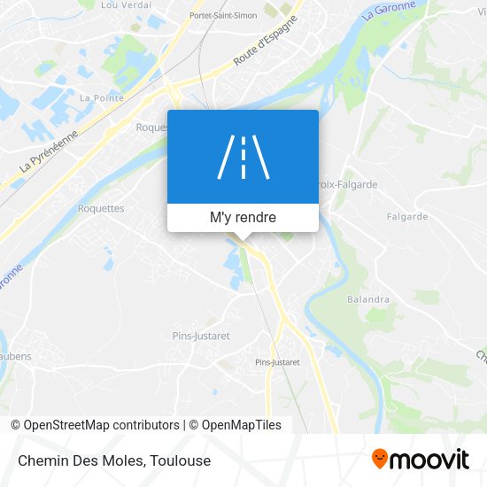 Chemin Des Moles plan