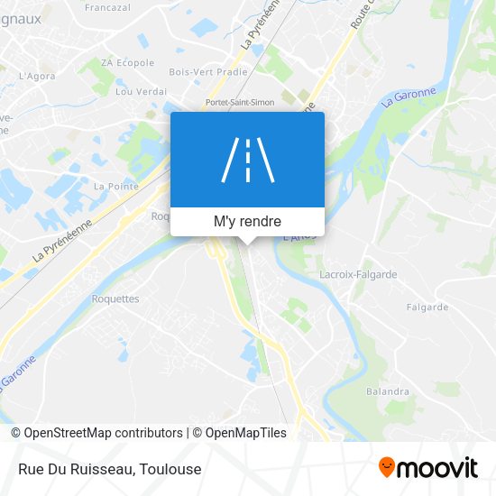 Rue Du Ruisseau plan