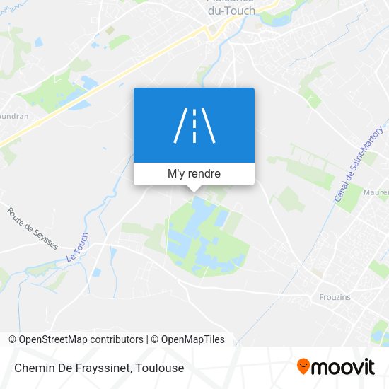 Chemin De Frayssinet plan
