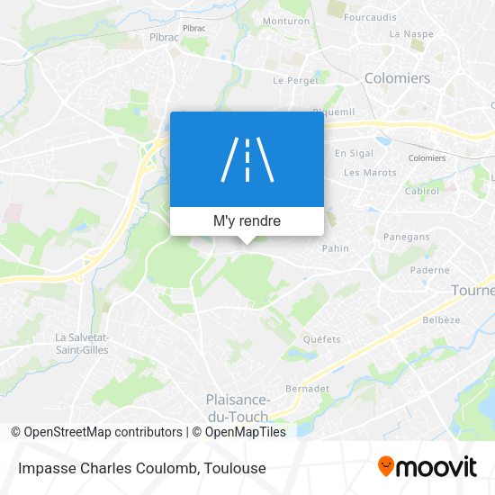 Impasse Charles Coulomb plan