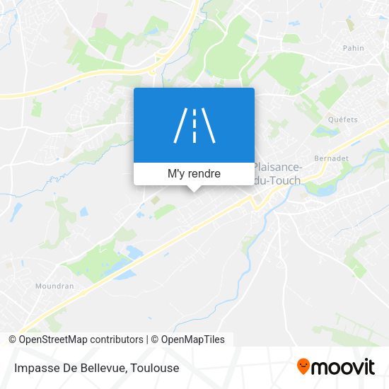 Impasse De Bellevue plan