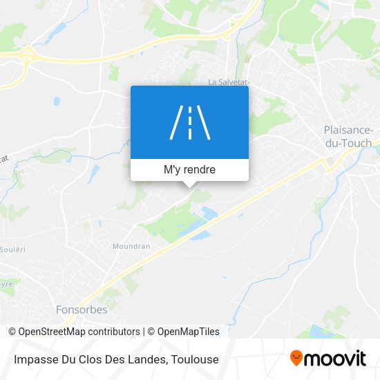 Impasse Du Clos Des Landes plan