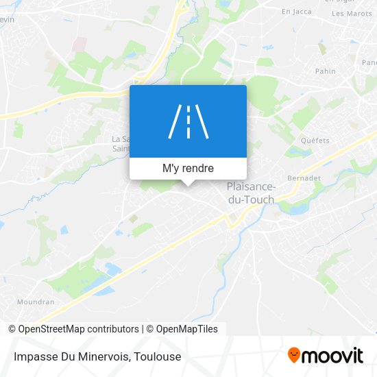Impasse Du Minervois plan